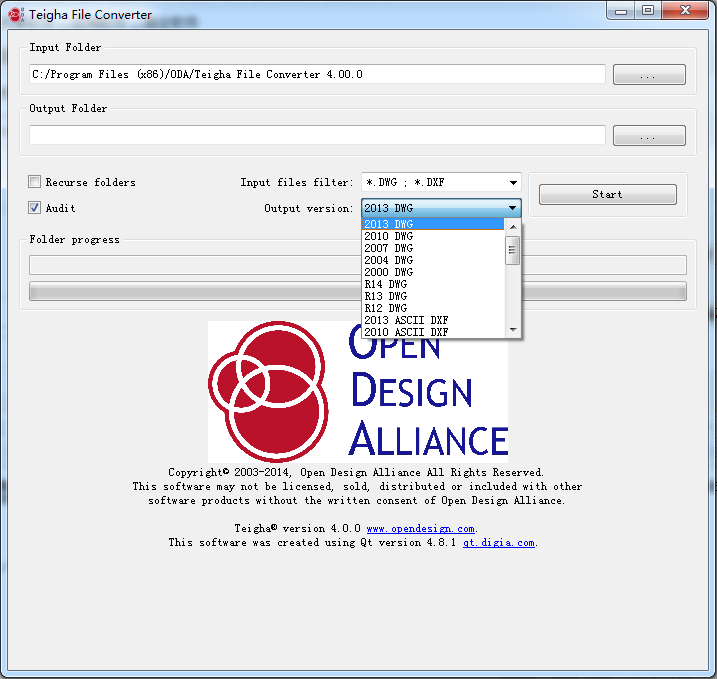 CAD文件转换器(Teigha File Converter)下载 CAD文件转换器(Teigha File Converter)下载